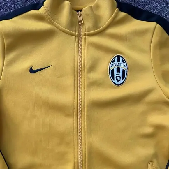 Nike Juventus Yellow Track Jacket Men's Windbreaker - Picture 2 of 7